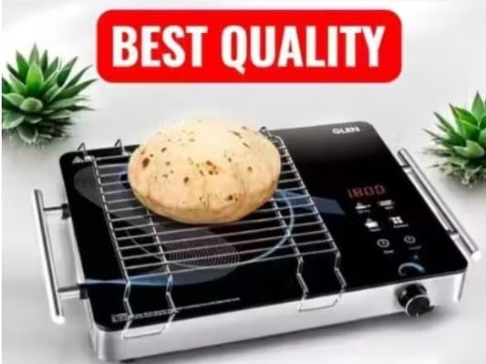 Infrared Induction Roti Maker Grill | Gas Problem Solution Chapati Jali | Uniform Heat Roti Maker for Induction & Electric Stove | Stainless Steel Kitchen Tool